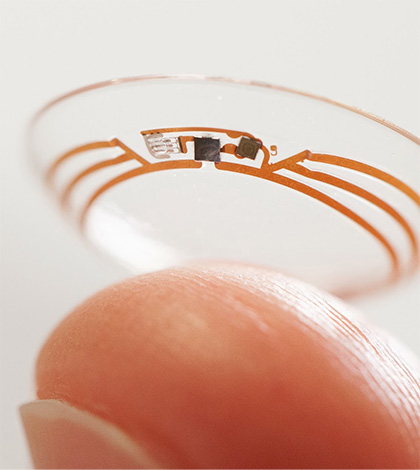 Google werkt aan slimme contactlens voor diabetici